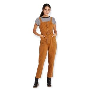 Women's Tie-Front Denim Overalls - Universal Thread